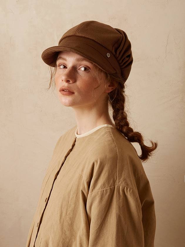 Back point casquette Camel - BROWN HAT - BALAAN 1
