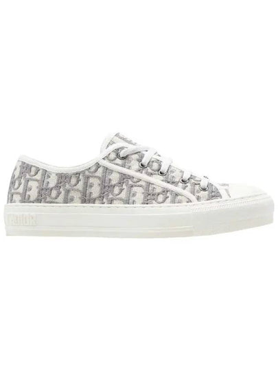 Walk'N'Dior Oblique Low Top Sneakers Grey - DIOR - BALAAN 2