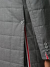 Super 120s Down Chesterfield Single Coat Grey - THOM BROWNE - BALAAN 8