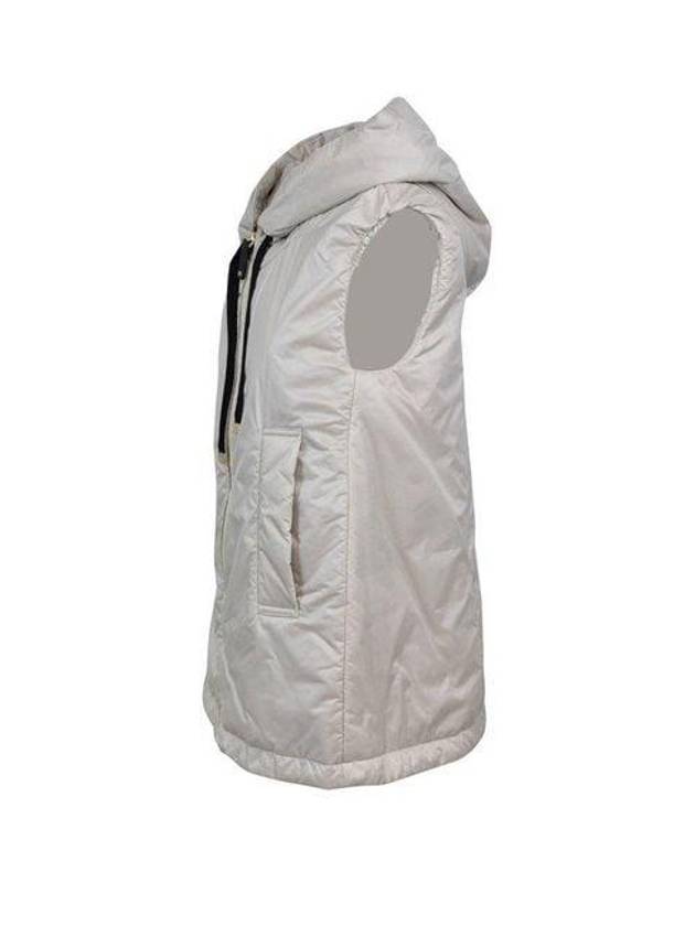 Greengo Water Repellent Padded Vest White - MAX MARA - BALAAN 4