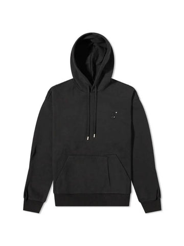 embroidery logo hood black - ADER ERROR - BALAAN 1