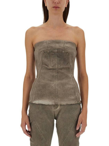 Rick Owens Drkshdw Top Bustier - RICK OWENS - BALAAN 1