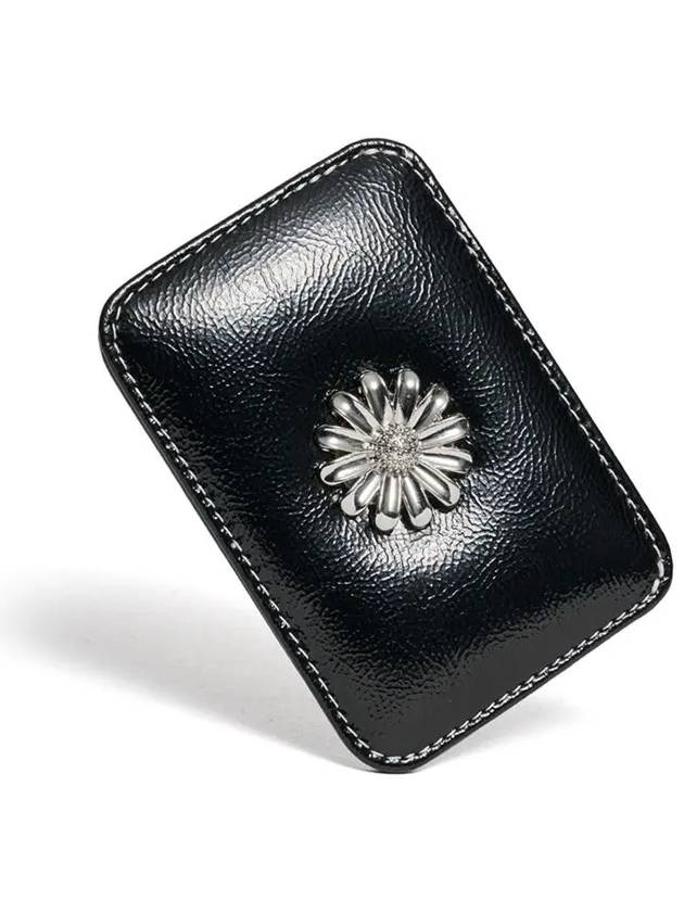 Daisy Slim Mini Card Wallet Black - LE MASQUE - BALAAN 3