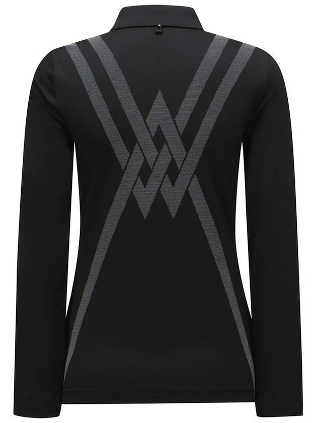 Official WOMEN SIGNATURE LOGO LONG T SHIRT BK - ANEWGOLF - BALAAN 2