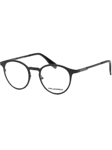 Eyewear Round Glasses Black - KARL LAGERFELD - BALAAN 1