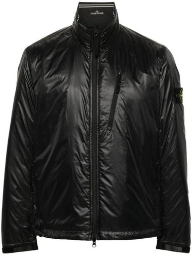 Q0525 Pertex Quantum Insulation Technology Light Packable Blouson Jacket Black - STONE ISLAND - BALAAN 1