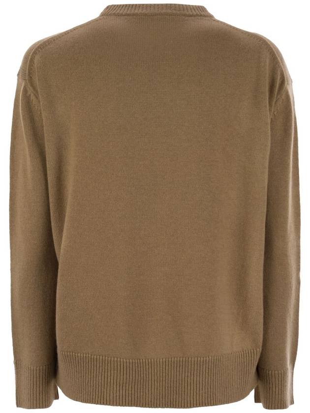 VERONICA - Wool and cashmere crew-neck sweater - S MAX MARA - BALAAN 2