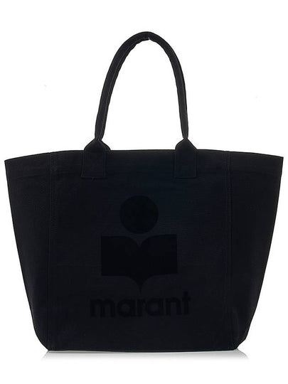 Yenky Logo Tote Bag Black - ISABEL MARANT - BALAAN 2