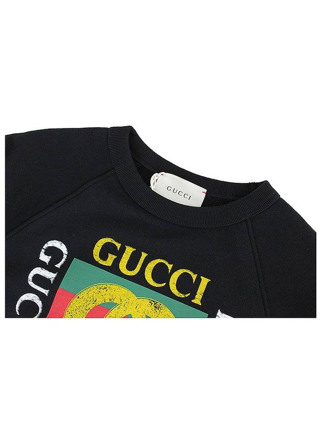 Kids Logo Sweatshirt 483878 X3G97 1060 - GUCCI - BALAAN 4