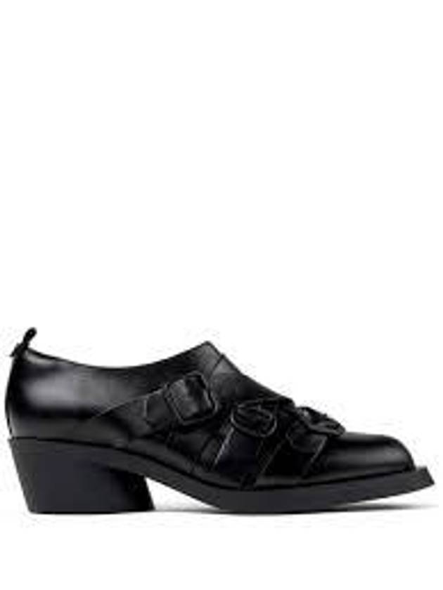 Twins Leather Pumps Heel Black - CAMPER - BALAAN 3