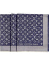 Monogram Denim Scarf Navy - LOUIS VUITTON - BALAAN 1