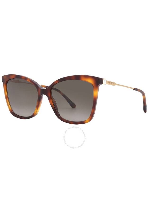 Jimmy Choo Brown Gradient Butterfly Ladies Sunglasses MACI/S 0086/HA 55 - JIMMY CHOO - BALAAN 3