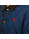 Kids quilted half jacket 323943455002 NAVY Adult wearable - POLO RALPH LAUREN - BALAAN 8