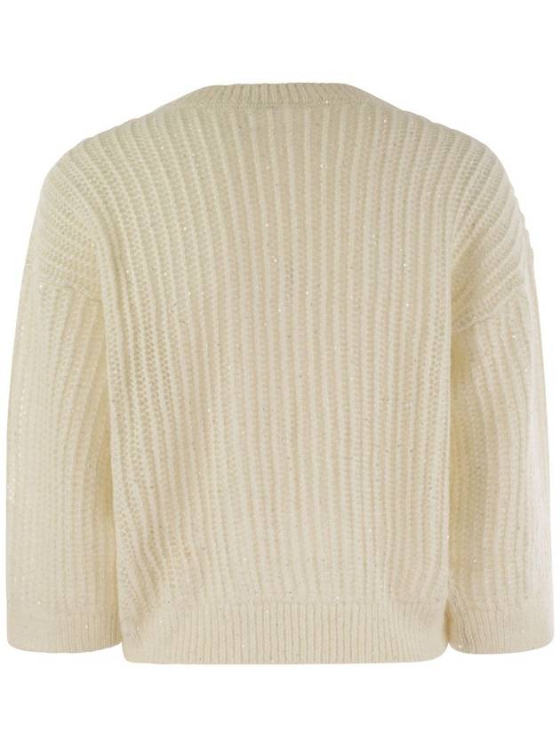 Tricot sweater with micropaillettes - PESERICO - BALAAN 2