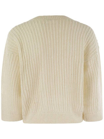 Tricot sweater with micropaillettes - PESERICO - BALAAN 2