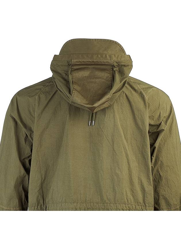 Mid Layer Flap Pocket Hooded Jacket Dark Green - TEN C - BALAAN 6