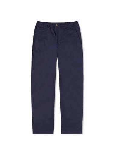 Cotton Straight Pants Blue - POLO RALPH LAUREN - BALAAN 1