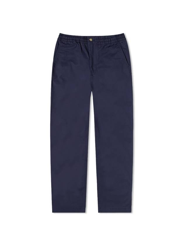 Cotton Straight Pants Blue - POLO RALPH LAUREN - BALAAN 1