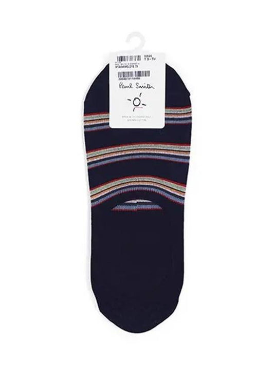 Striped Fake Cotton Socks Navy - PAUL SMITH - BALAAN 2