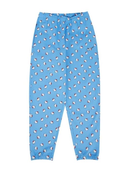 Hello Kitty NRG Fleece Track Pants Blue - NIKE - BALAAN.