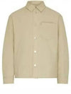 De Coeur Padded Over Long Sleeve Shirt Sage - AMI - BALAAN 2