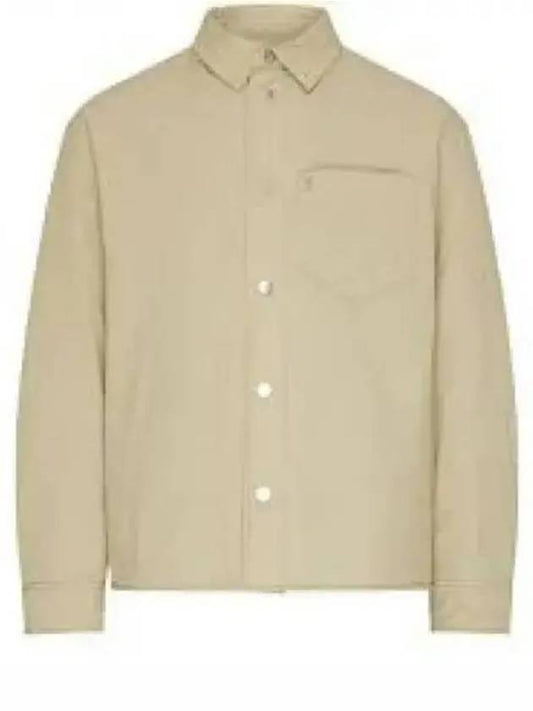 De Coeur Padded Over Long Sleeve Shirt Sage - AMI - BALAAN 2