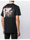 Zeus Rider Short Sleeve TShirt Slim Fit PBJT547A M501S - NEIL BARRETT - BALAAN 4