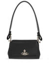 Women s Shoulder Bag Vivienne Westwood With Logo Appliqu Black - VIVIENNE WESTWOOD - BALAAN 2