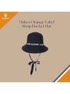 Bucket Hat Black Orange Label Strap Bucket Hat EC00669 - MAHES - BALAAN 3