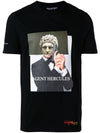 Agent Hercules Short Sleeve T-Shirt Black - NEIL BARRETT - BALAAN 3