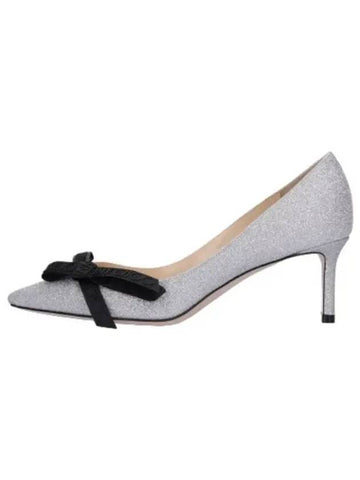 Romi pumps heels silver black shoes - JIMMY CHOO - BALAAN 1