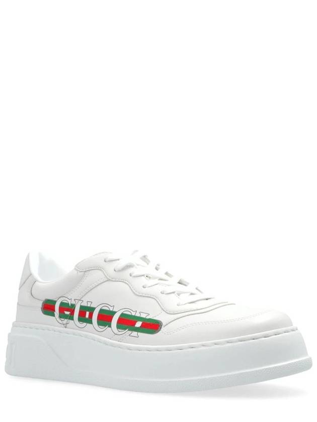 Demetra Chunky Low Top Sneakers White - GUCCI - BALAAN 3