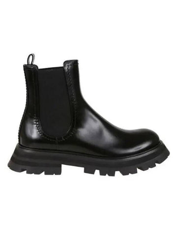 Beetle Chelsea Boots Black - ALEXANDER MCQUEEN - BALAAN.