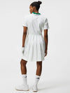 Women's Katherine Mini Dress White Green - J.LINDEBERG - BALAAN 6