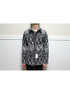 PIERRE black leopard pattern quilted jacket - BALMAIN - BALAAN 5