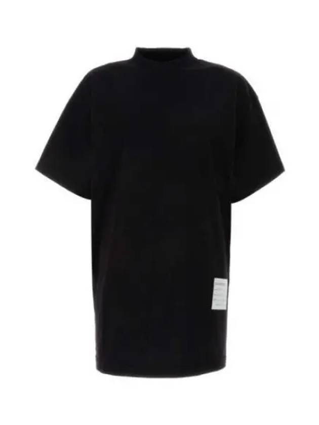 Sample Sticker Oversized Short Sleeve T-Shirt Black - BALENCIAGA - BALAAN 2