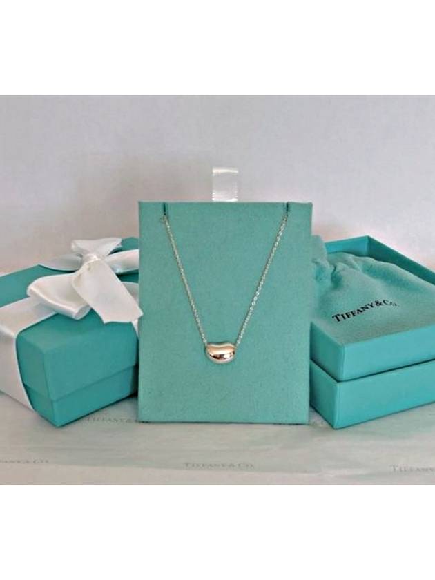 Silver Empty Pendant Necklace Elsa Peretti 12mm Necklace 25185 - TIFFANY & CO. - BALAAN 2