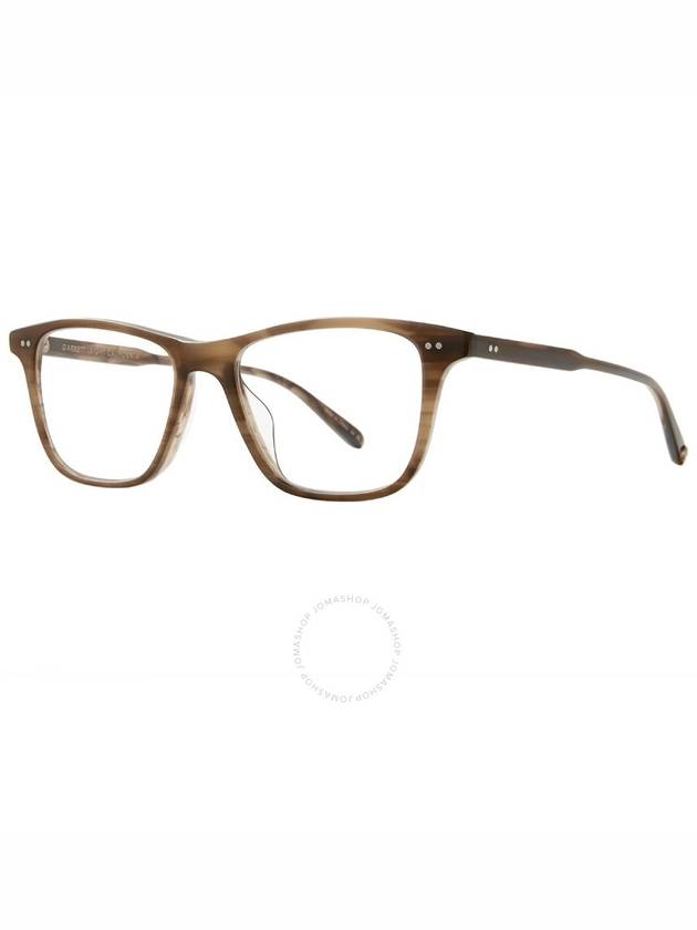 Garrett Leight HAYES Demo Square Eyeglasses 1141-50-MALT - GARRETT LEIGHT - BALAAN 2