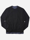 Layered Wool Knit Top Black - MAISON MARGIELA - BALAAN 2