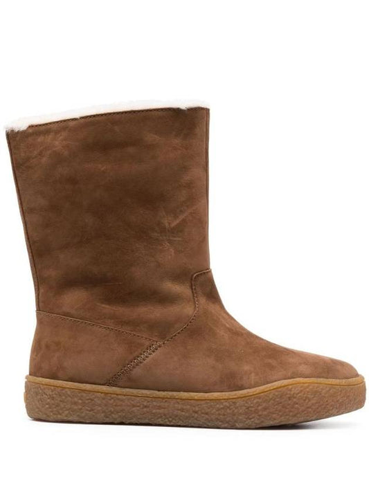 Peu Terreno Suede Winter Boots Brown - CAMPER - BALAAN 1