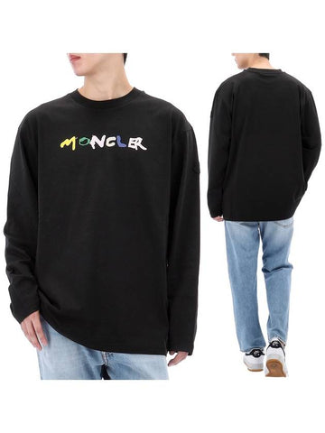 LS Long Sleeve T Shirt 8D00012 998 - MONCLER - BALAAN 1