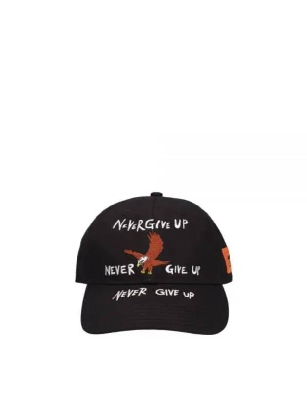 Eagle Cotton Ball Cap Black - HERON PRESTON - BALAAN 1