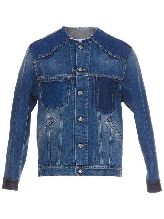 Back Stitch Vintage Denim Jacket Blue - MAISON MARGIELA - BALAAN 1