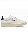 Medalist Bicolor Low Top Sneakers White - AUTRY - BALAAN 2