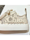 Lauren Lace Low Top Sneakers Mild Beige - CHLOE - BALAAN 8