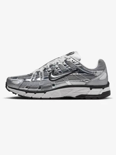 P 6000 Metallic Sneakers Silver - NIKE - BALAAN 2