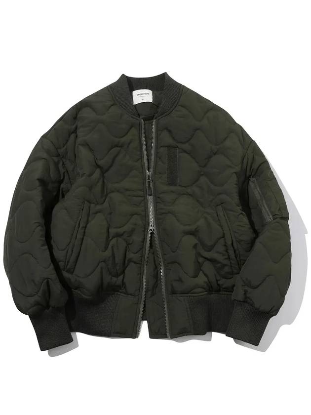 Quilted MA 1 Jacket Khaki - CPGN STUDIO - BALAAN 4