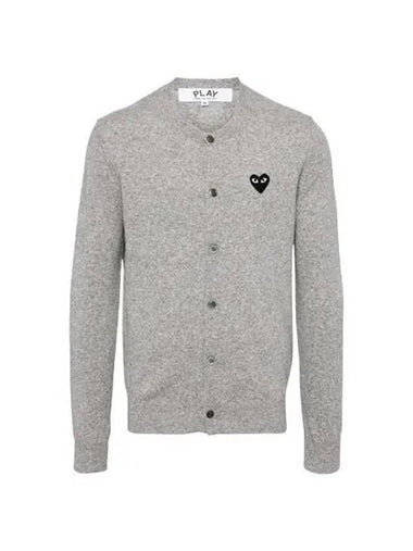 Black Waffen Cardigan Unisex AX N023 051 2 - COMME DES GARCONS - BALAAN 1