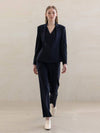 Two Layerd Tailrored Suit Navy - DEFEMME - BALAAN 2