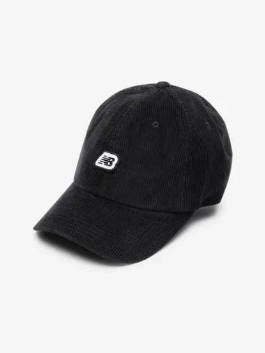 NBGDEFE701 C 66 Corduroy Ball Cap BLACK - NEW BALANCE - BALAAN 1